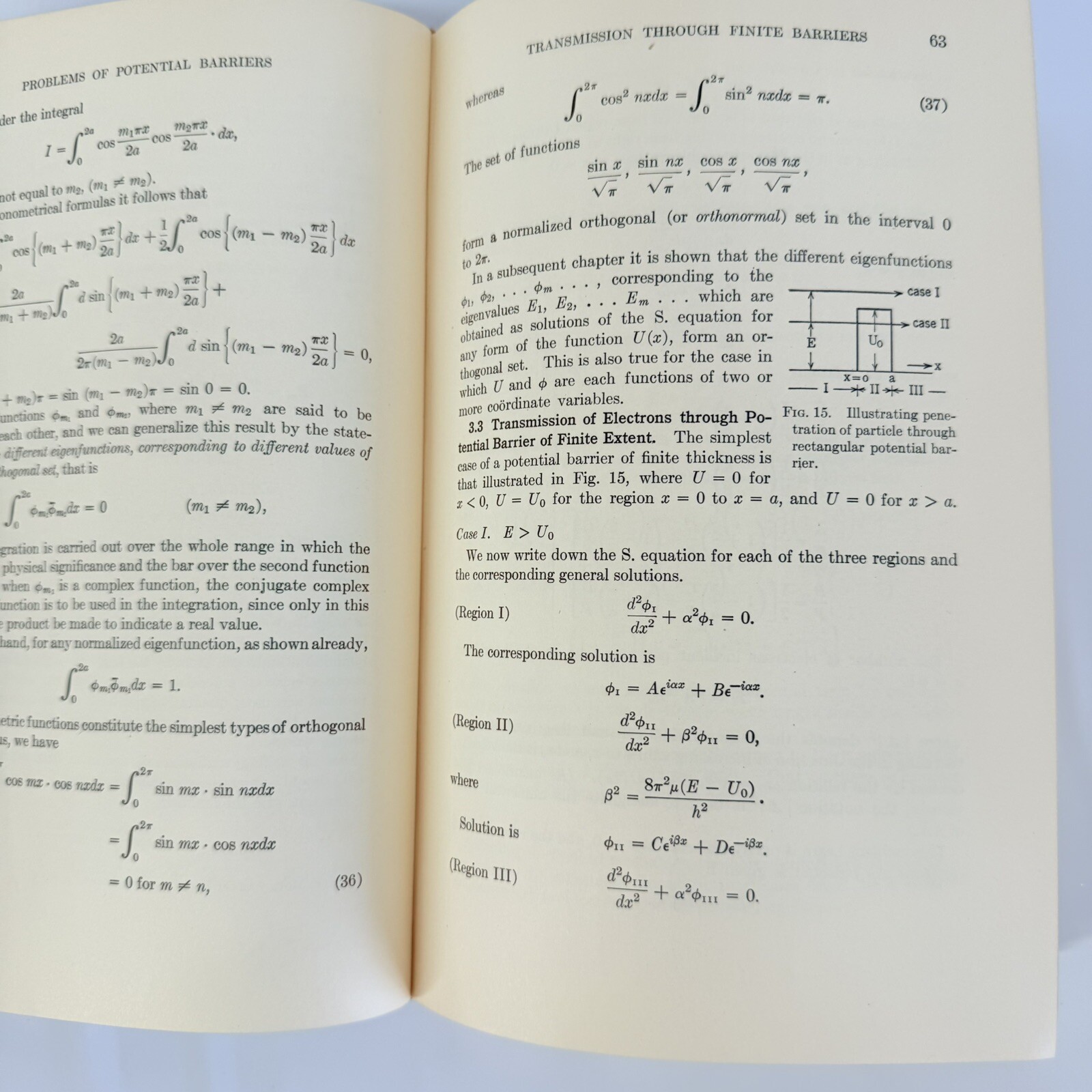 The Elements of Quantum Mechanics by Saul Dushman, John Wiley HC 1938