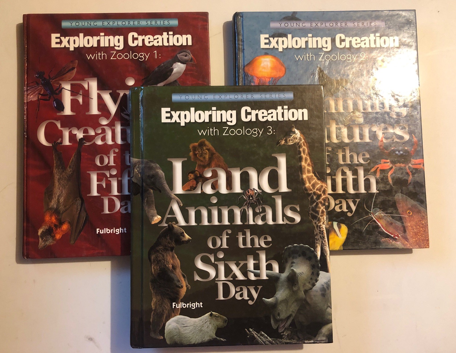 Apologia Young Explorer Exploring Creation With Zoology Set 1, 2, 3 Lot Student