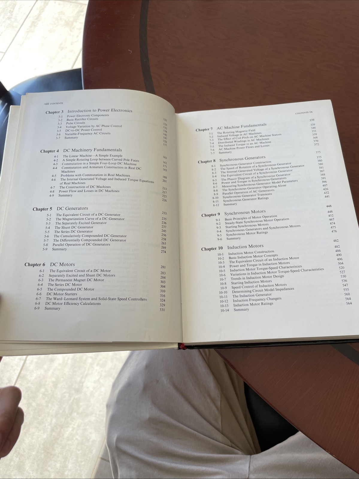 VTG Electric Machinery Fundamentals Hardcover Stephen J. Chapman 1985