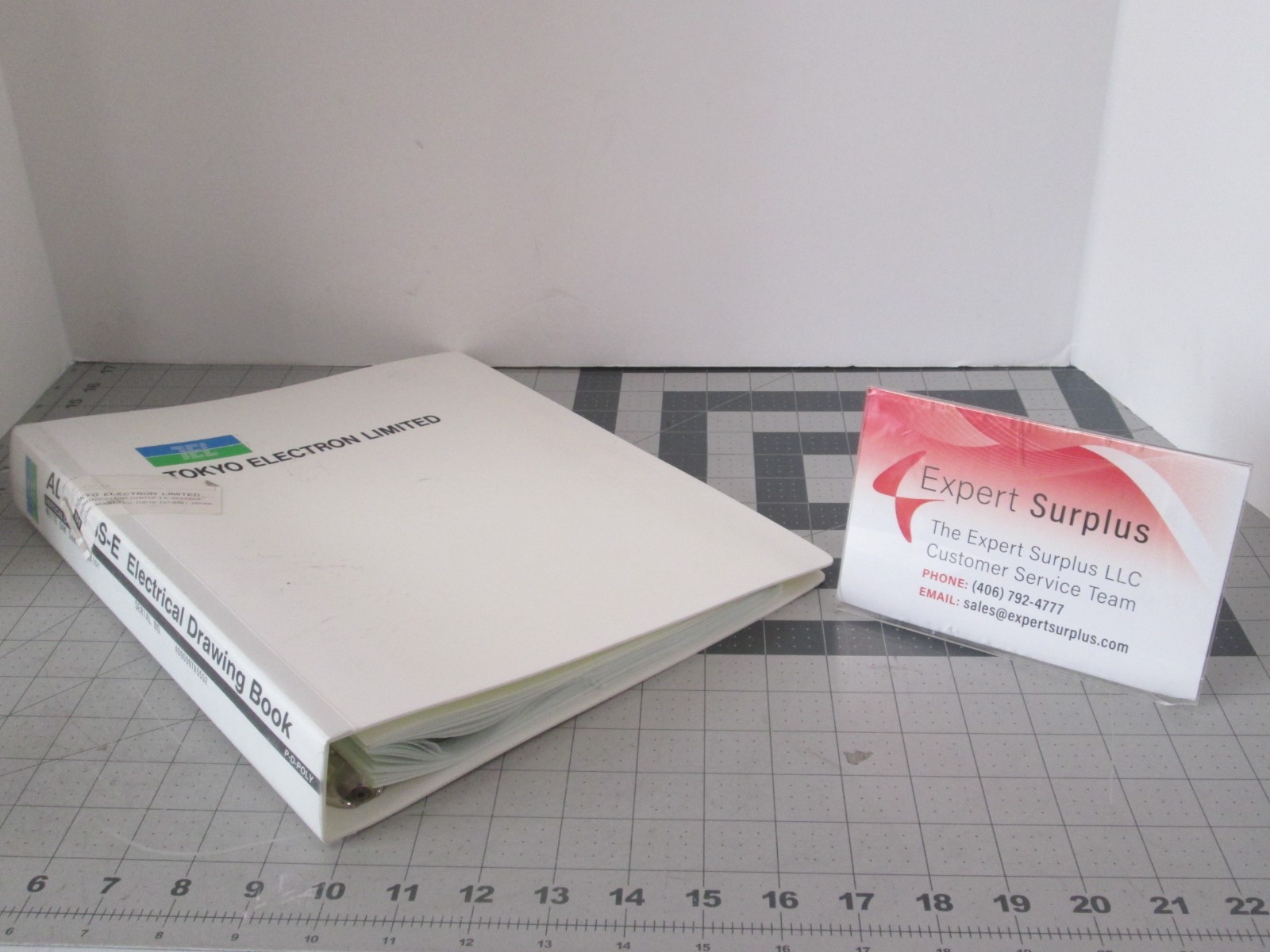 TEL Tokyo, ALPHA-8S-E, Electrical Drawing Book P-D-POLY, REV 1.0, Used