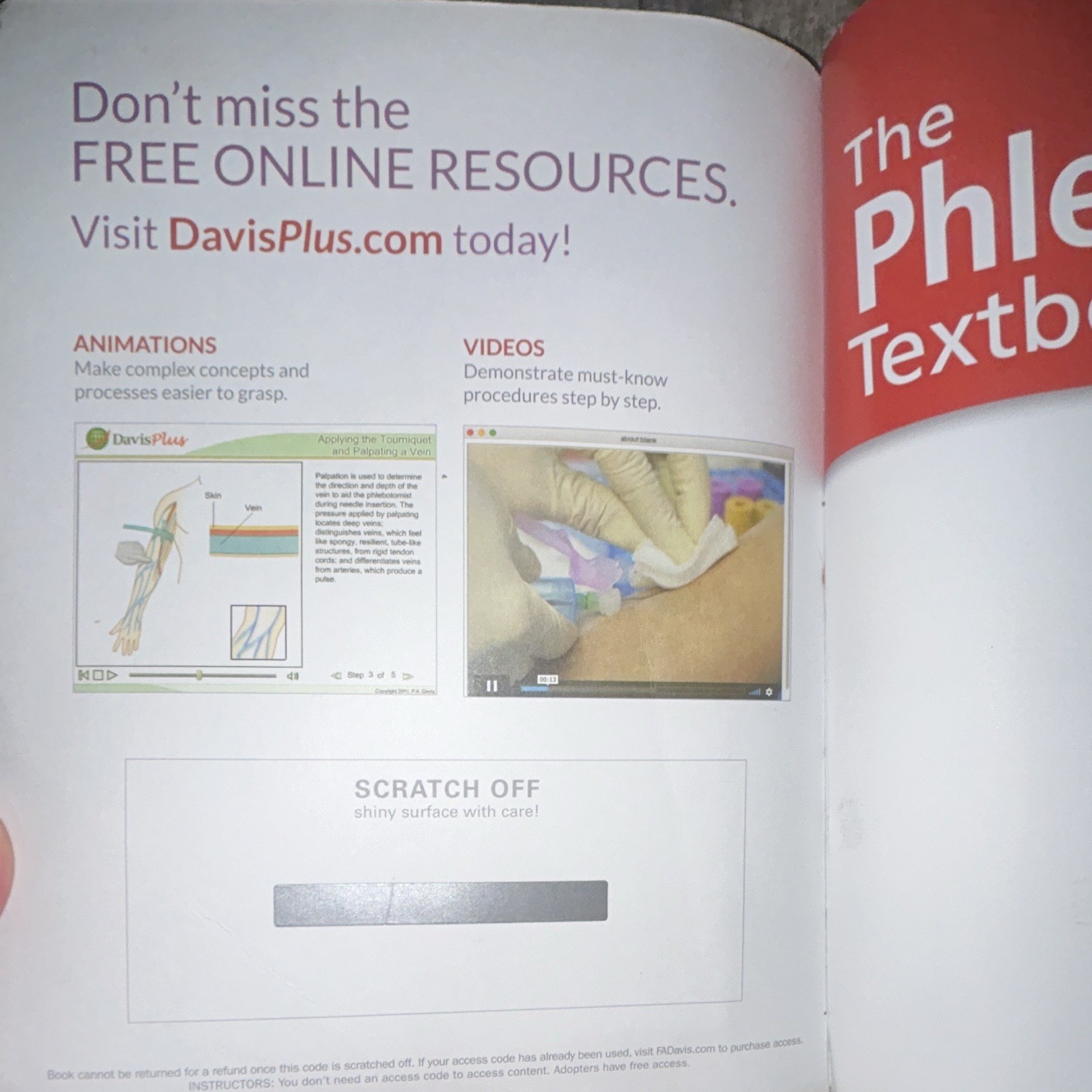 F.A. Davis The Phlebotomy Textbook 4th Ed PB 2022 Strasinger Di Lorenzo