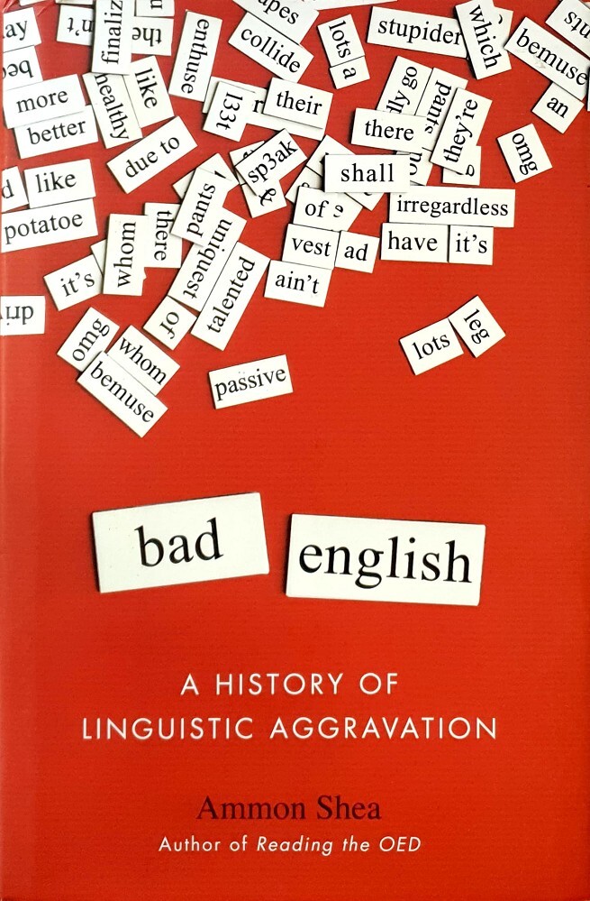 Bad English by Shea Ammon – Book – Hard Cover – Non Fiction