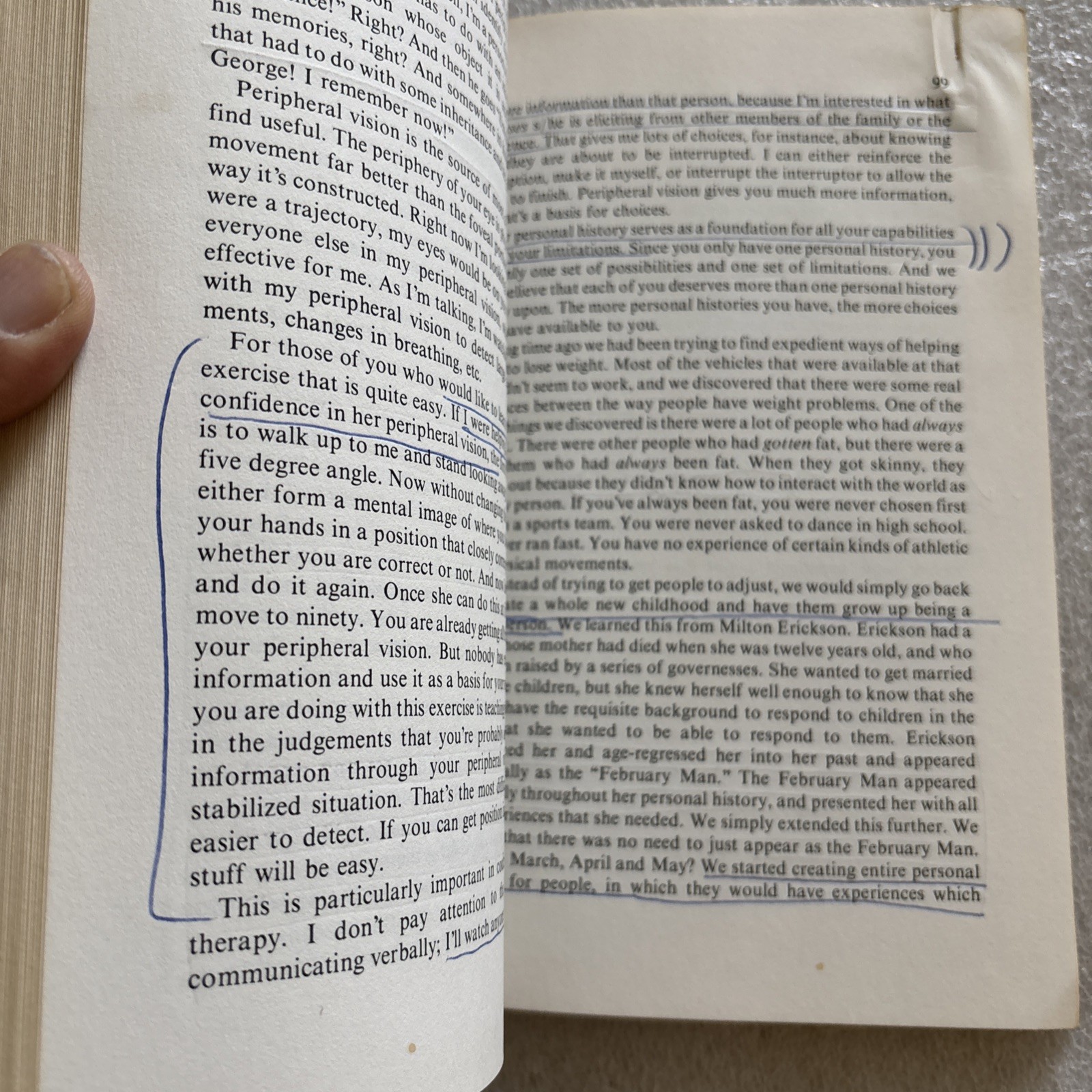 Frogs into Princes: Neuro Linguistic Programming (lots of underlining)