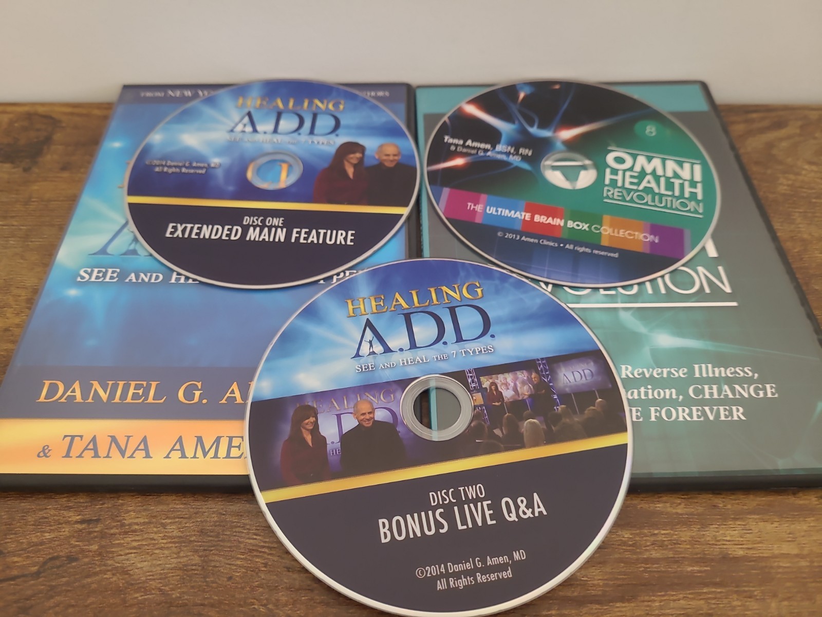 The Ultimate Brain Box X by Daniel G. Amen (2015, DVD)