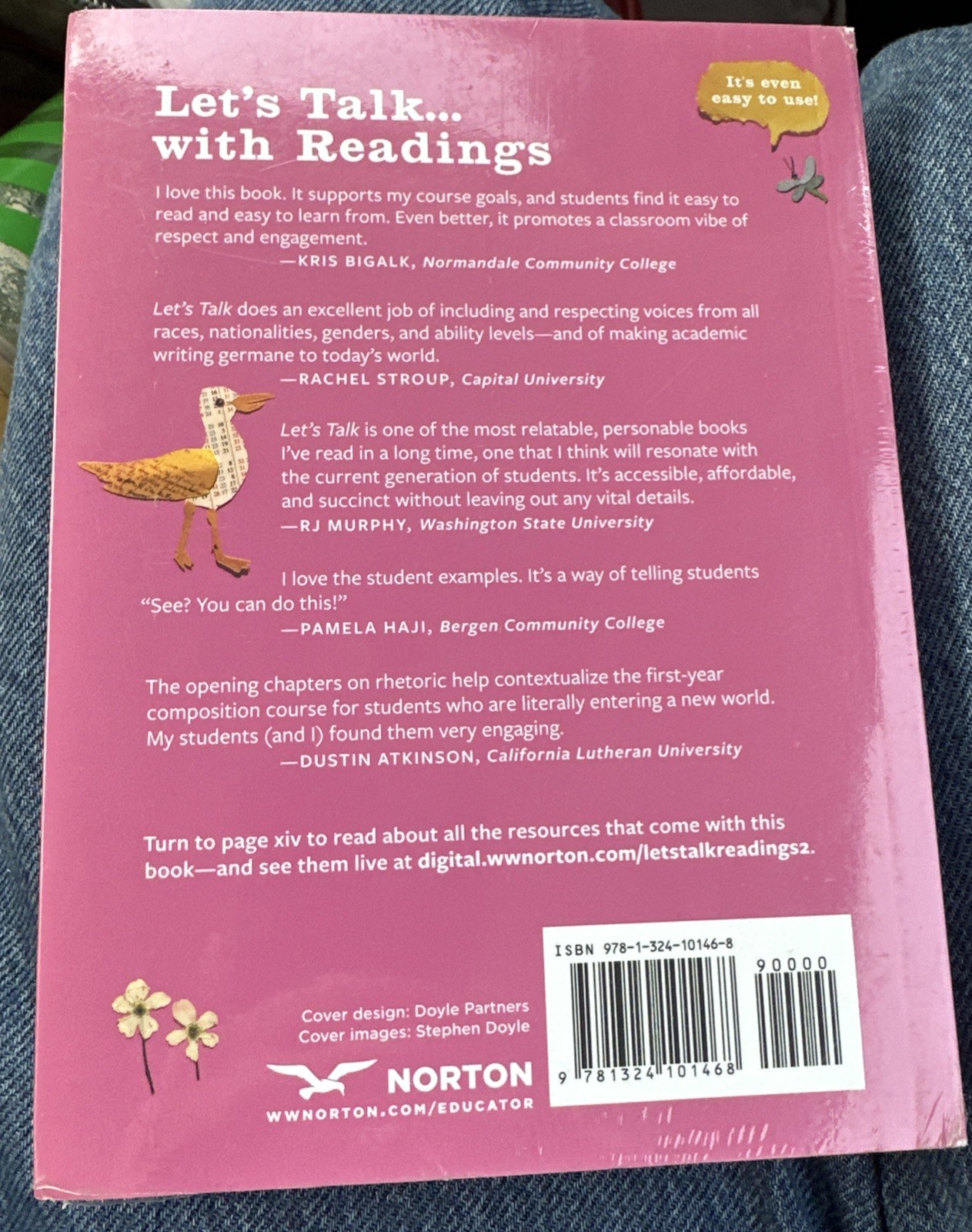 NEW Let’s Talk with Readings 2E 2nd Edition Andrea A. Lunsford Michal Brody 2024