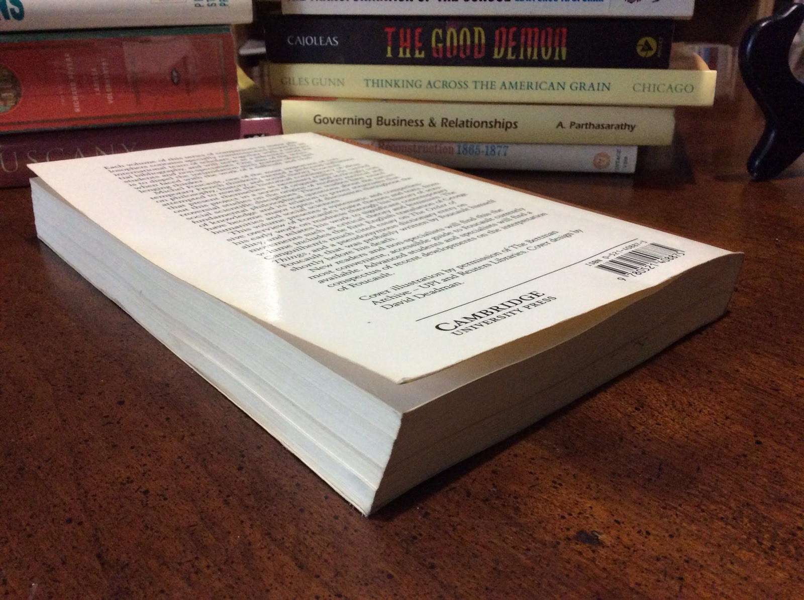 The Cambridge Companion to Foucault By Gary Gutting 1994 Paperback