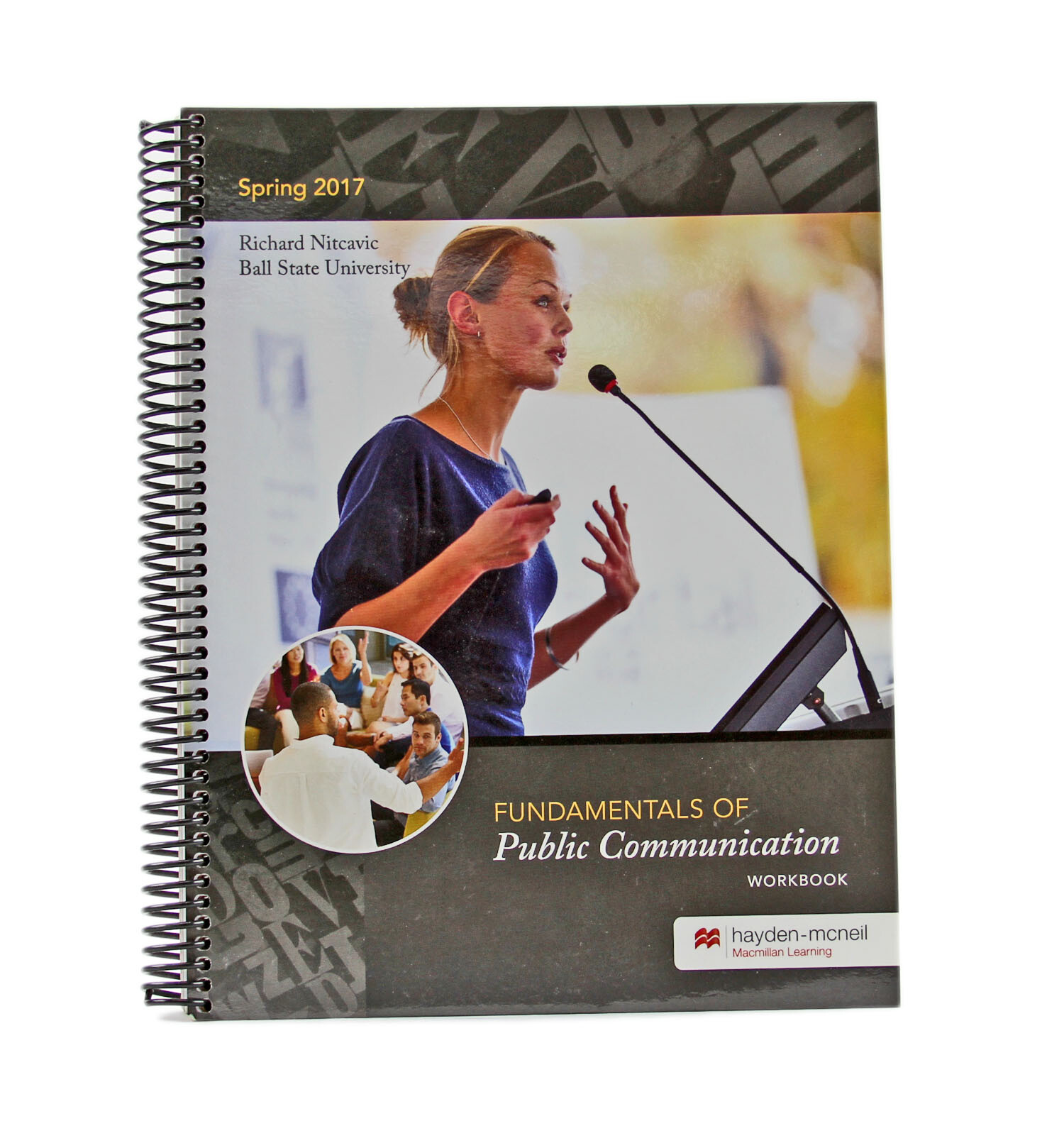 2017 Ball State Public Communication College Textbook Workbook Hayden Mcneil Set