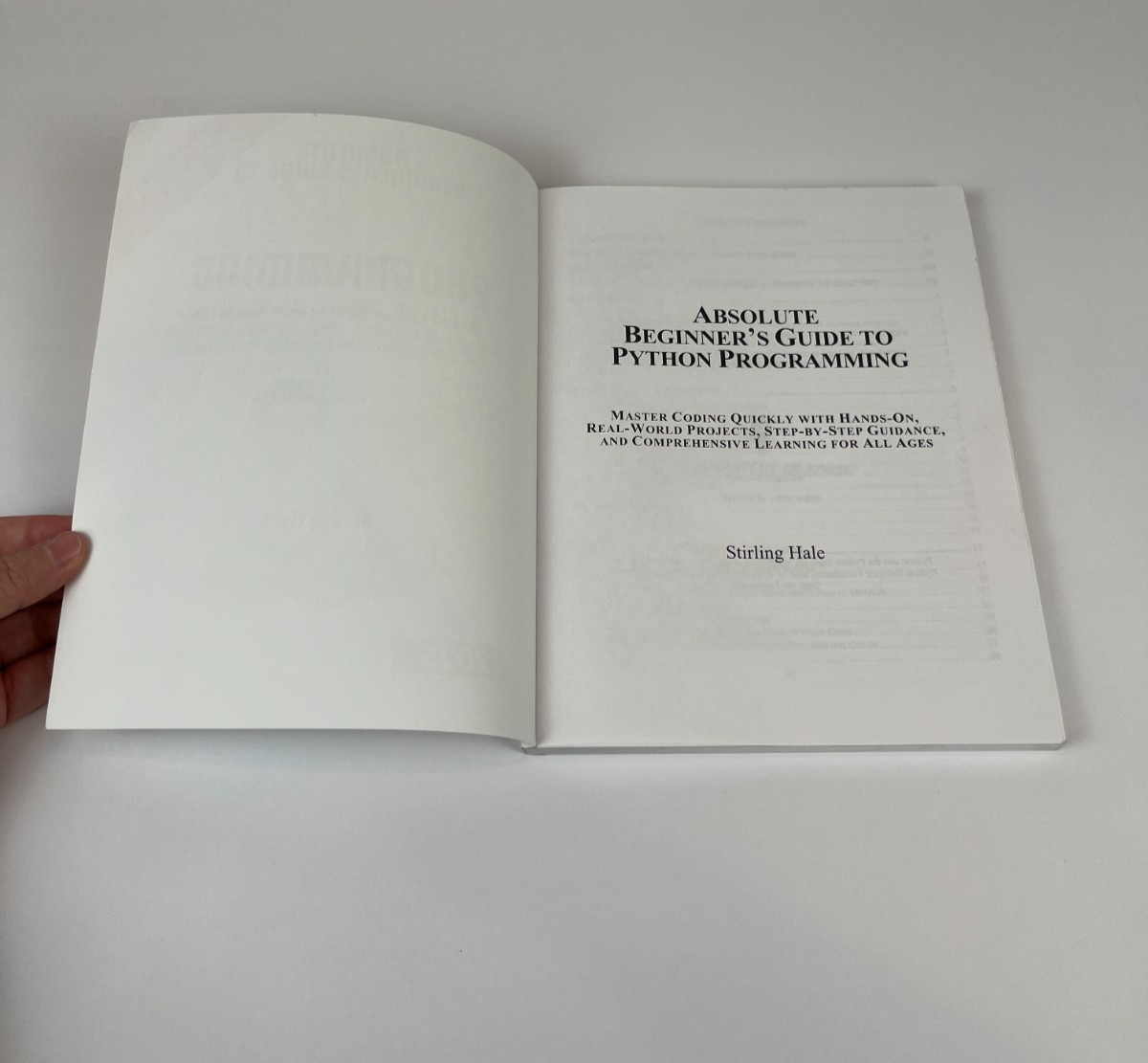 Absolute Beginner’s Guide to Python Programming: Master Coding 2025 edition Hale