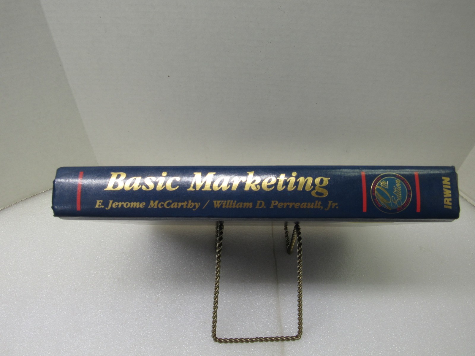 Basic Marketing A Managerial Approach McCarthy Perreault Irwin 1990 10th Edition