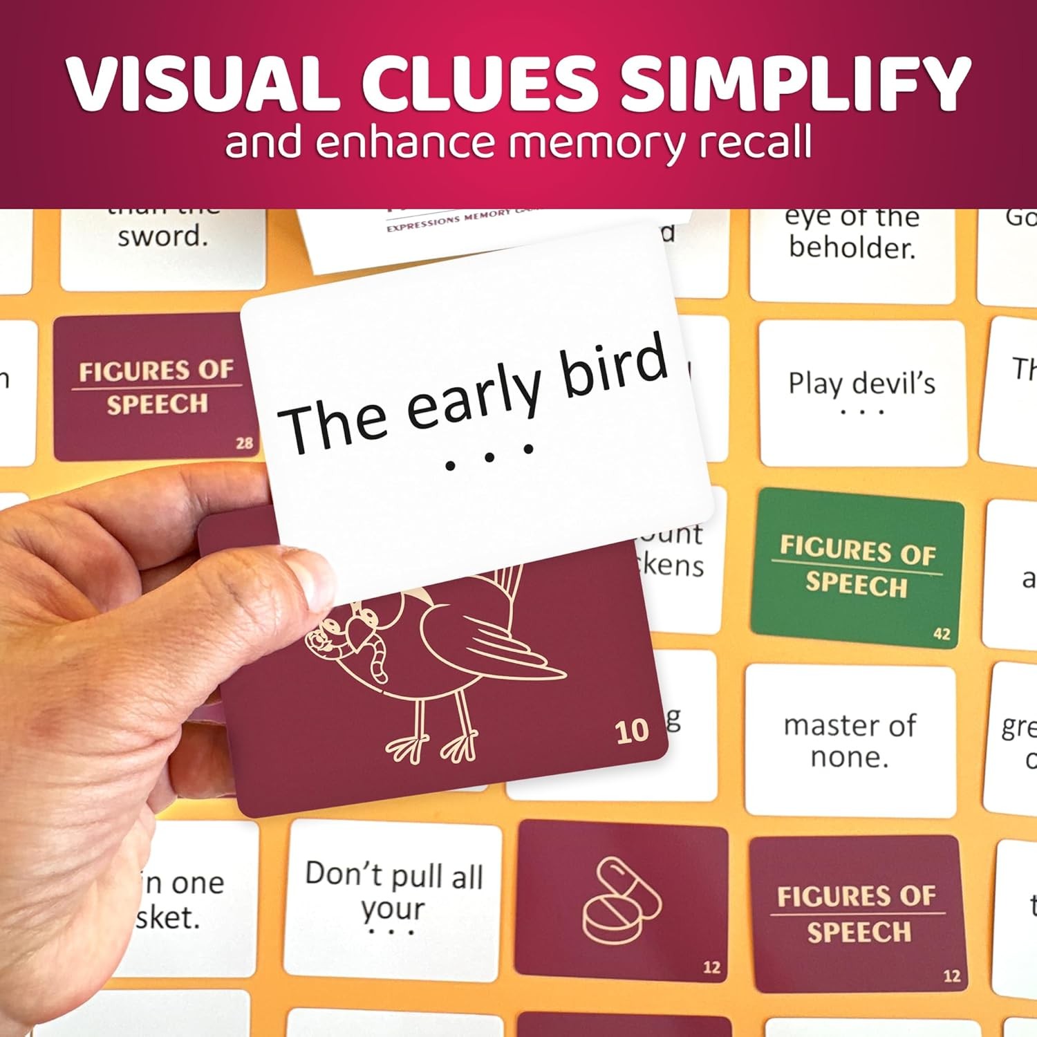 QUOKKA Elderly Memory Games for Seniors – 202 Cards for Alzheimer’s or Dementi