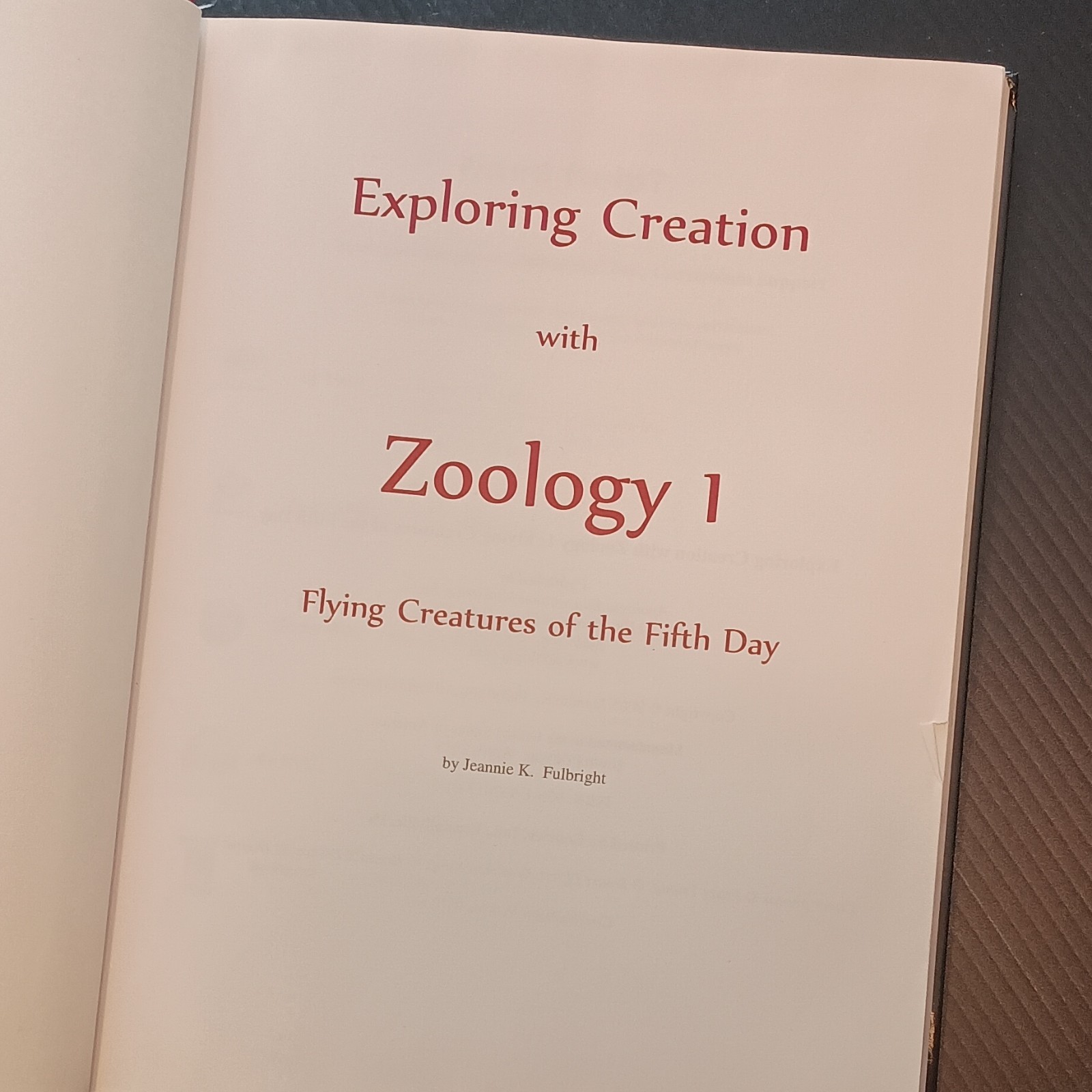 Young Explorer Exploring Creation with Zoology 1 HC Jeannie K. Fulbright