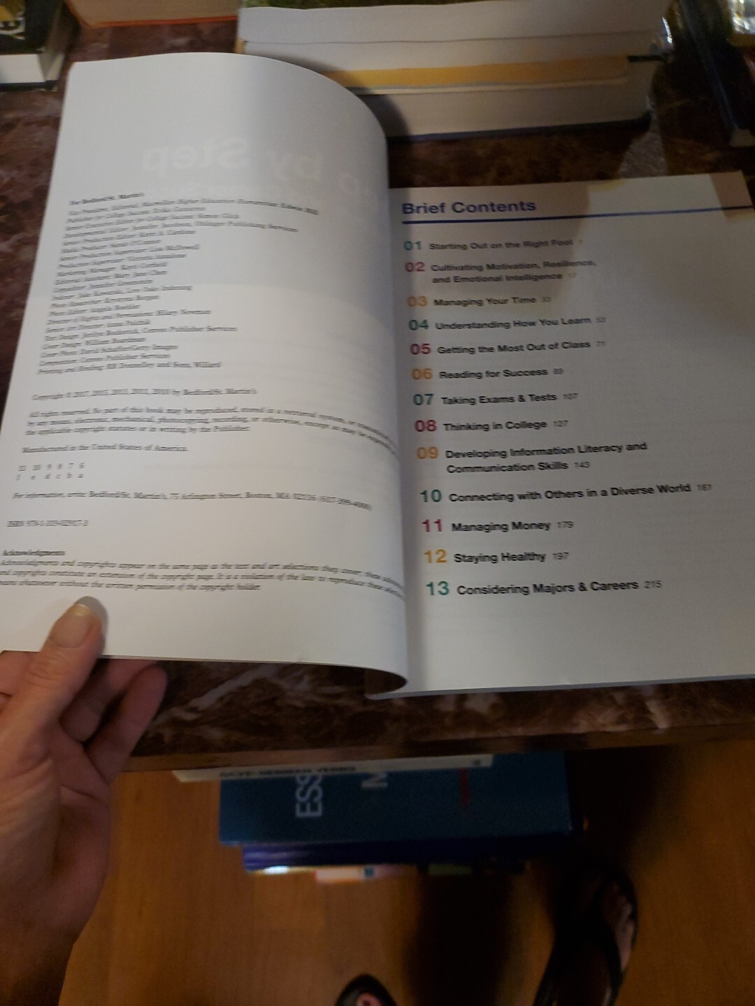 Step by Step to College and Career Success by Gardner, Barefoot 2017 PB