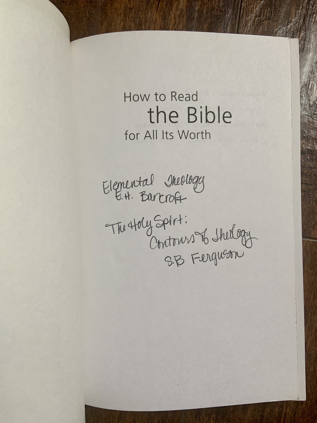 HOW TO READ THE BIBLE FOR ALL ITS WORTH: 3rd Edition -P/B – VERY GOOD FAST SHIP!