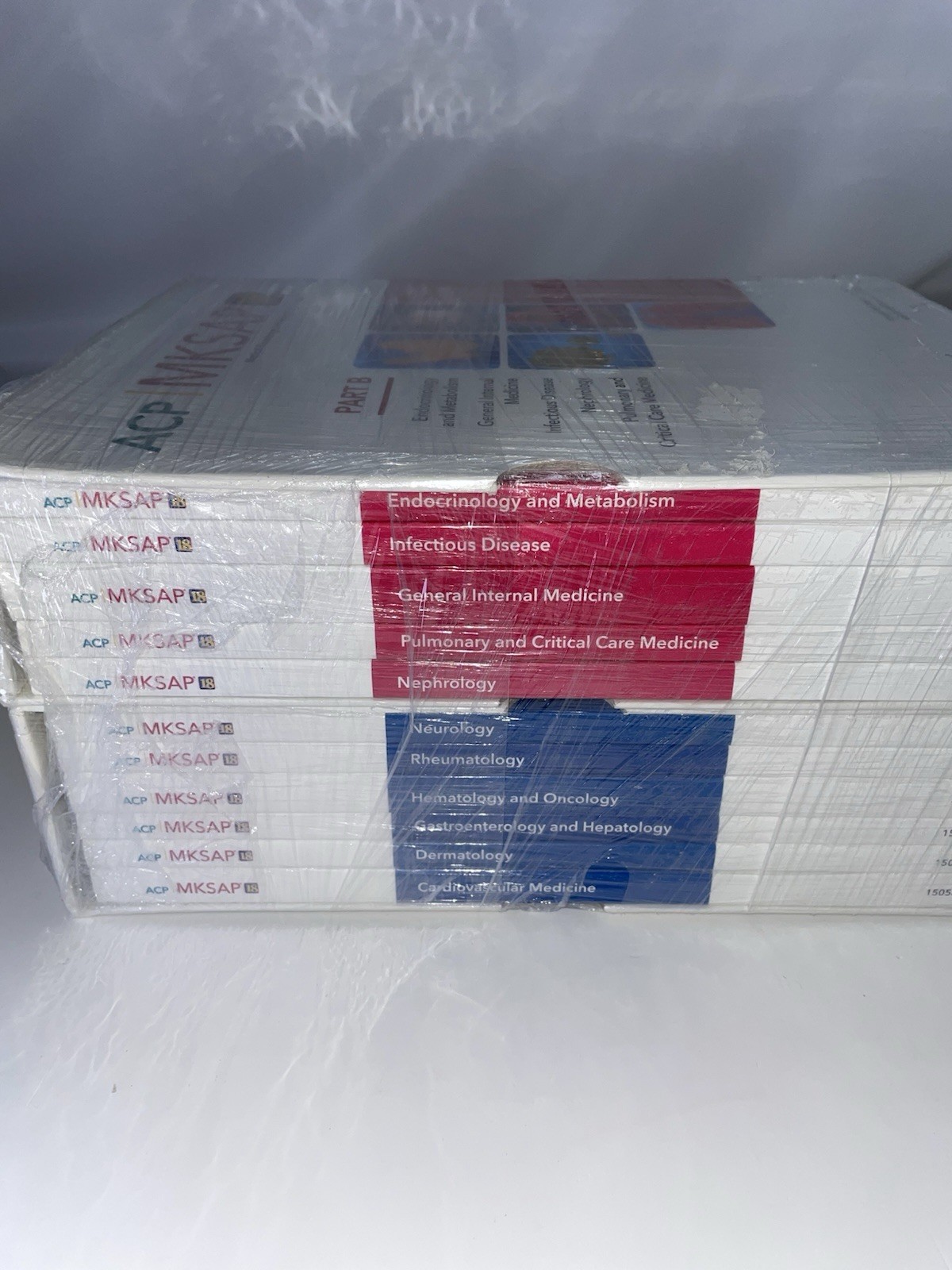 ACP MKSAP 18 Parts A & B 11 Book Set 2018 American College of Physicians TPB🫡