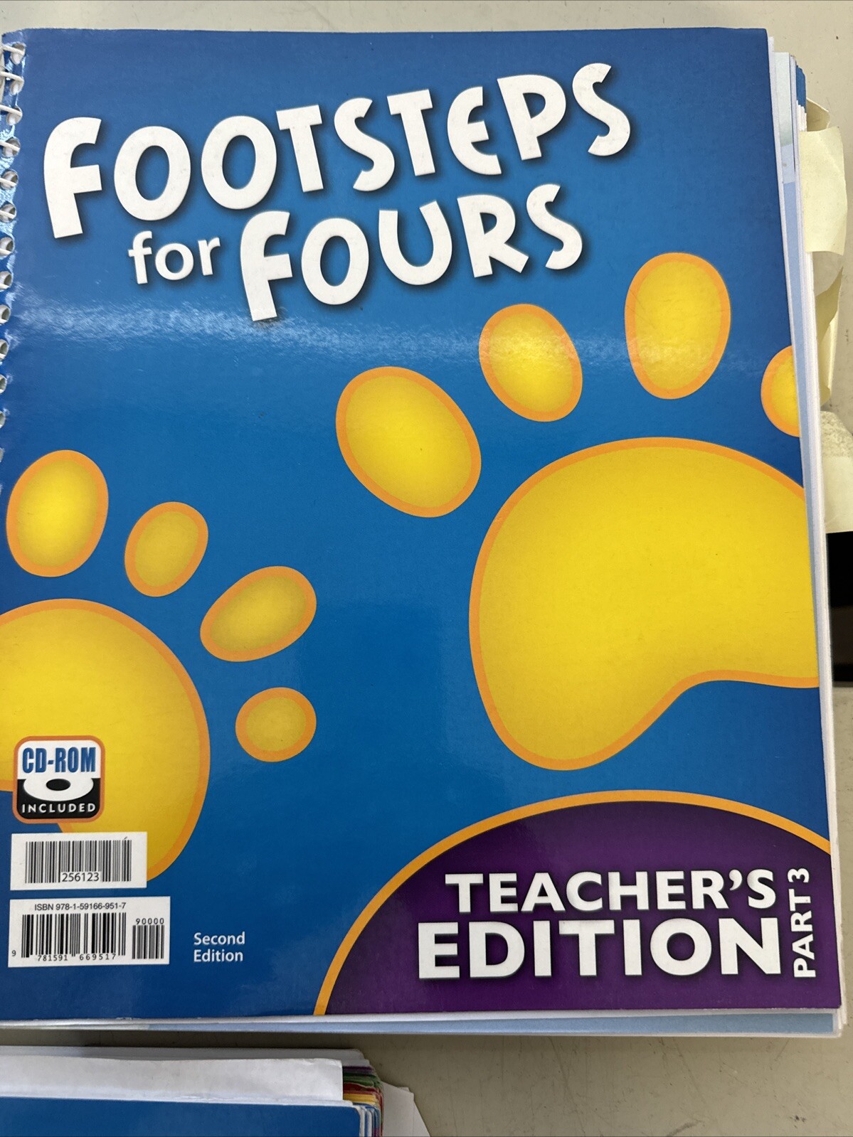 BJU Press Footsteps for Fours Teacher’s Ed PART 1, 2 & 3 Preschool Curriculum