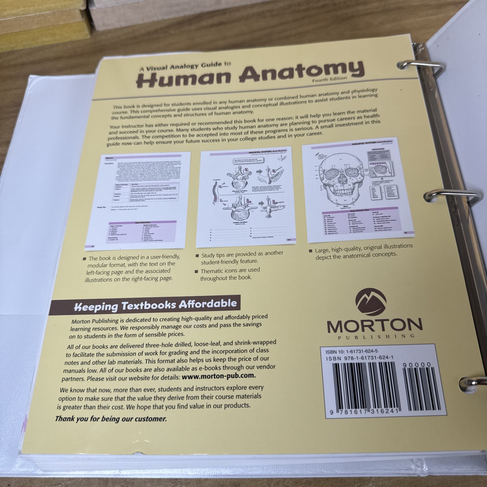 Visual Analogy Guide to Human – Loose Leaf, by Krieger Paul A. – Acceptable