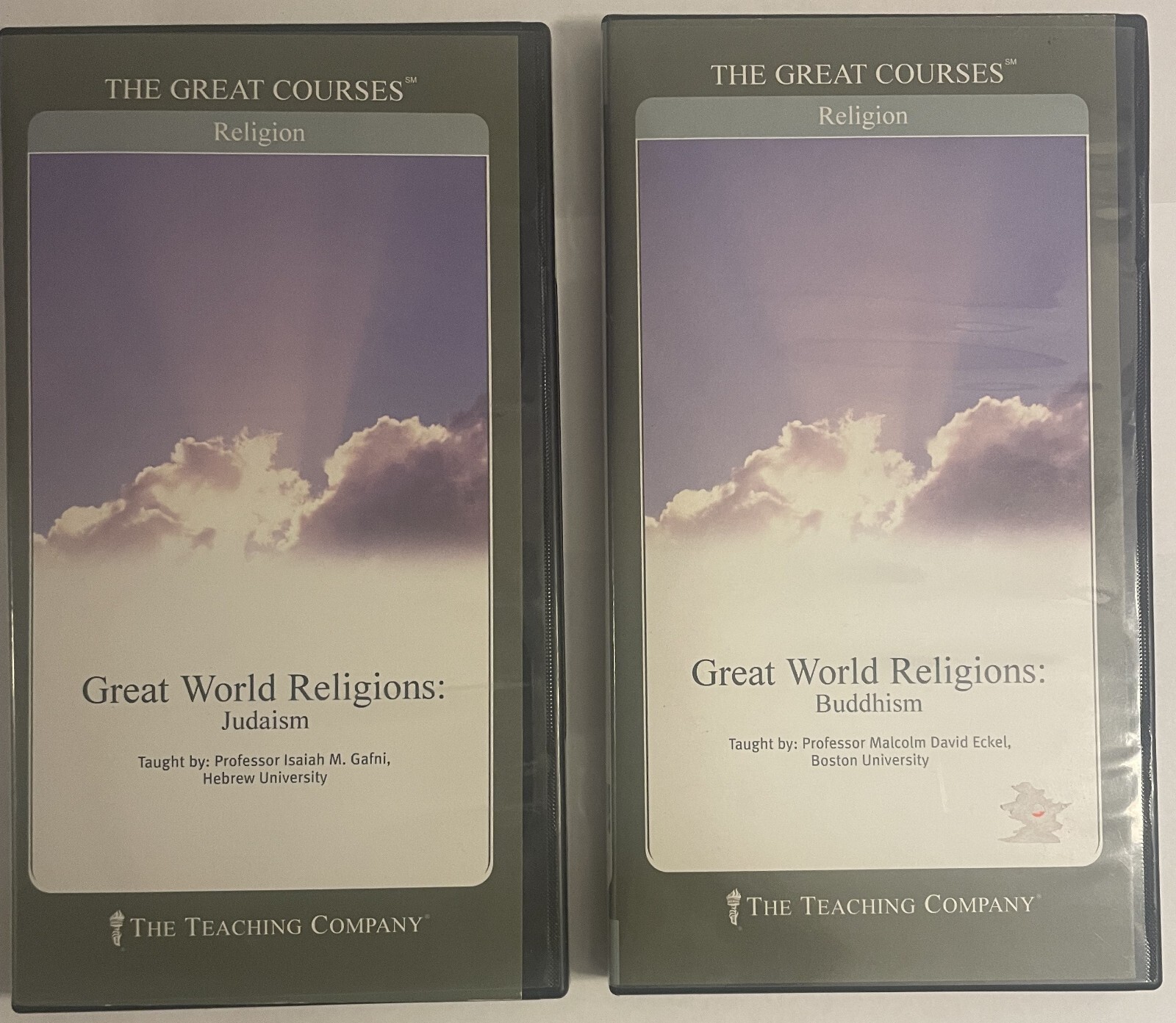 The Great Courses Religion both Judaism and Buddhism The Teaching Company, VGC!!