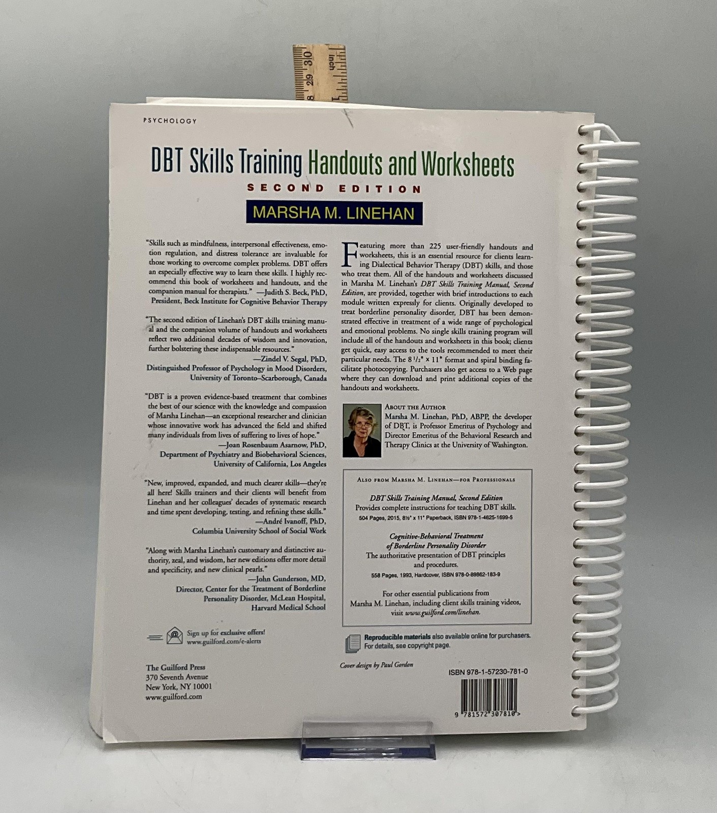 DBT Skills Training Handouts & Worksheets 2nd Ed Linehan Guilford Korea Teal