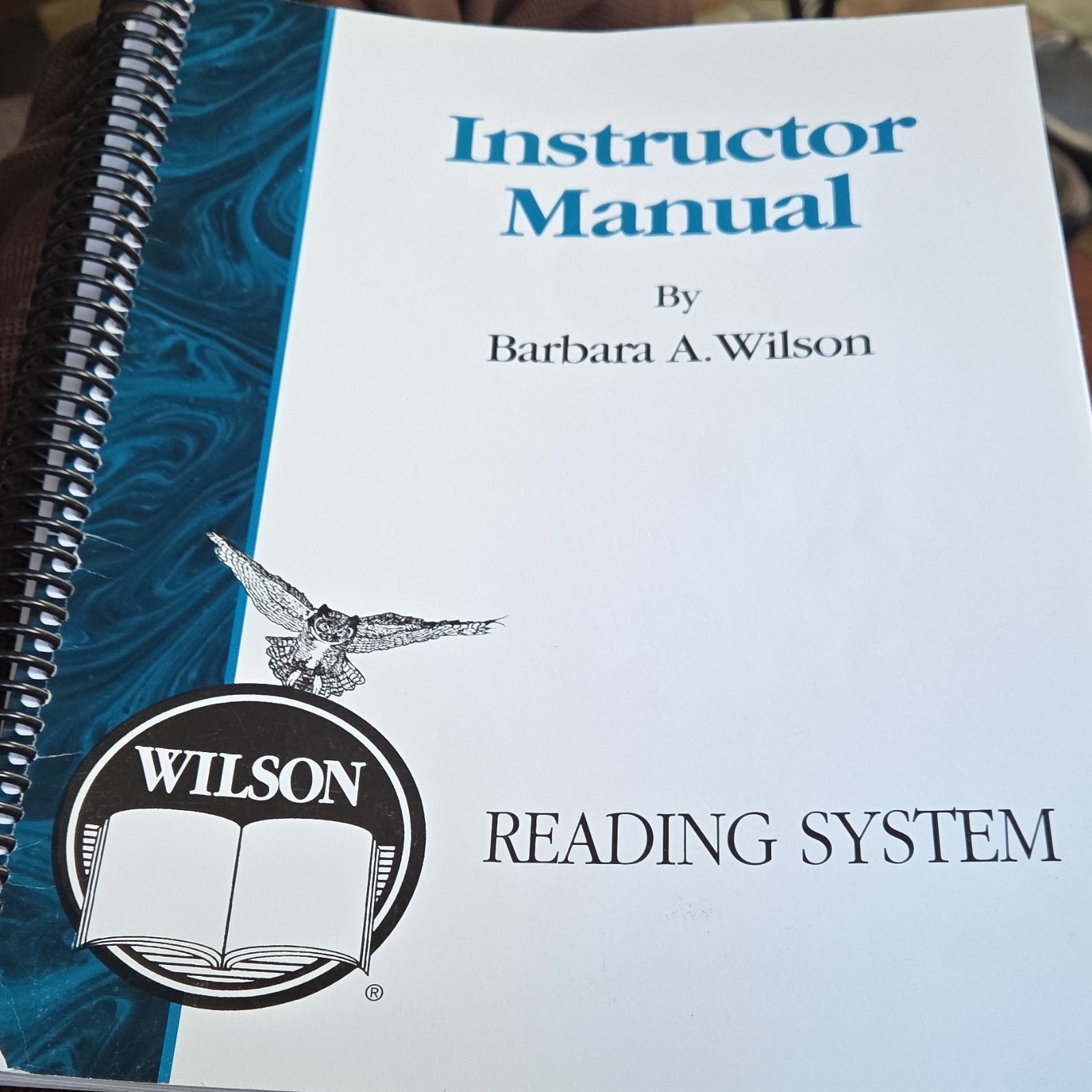 Wilson Instructor Manual Spiral Textbook by Barbara A. Wilson English