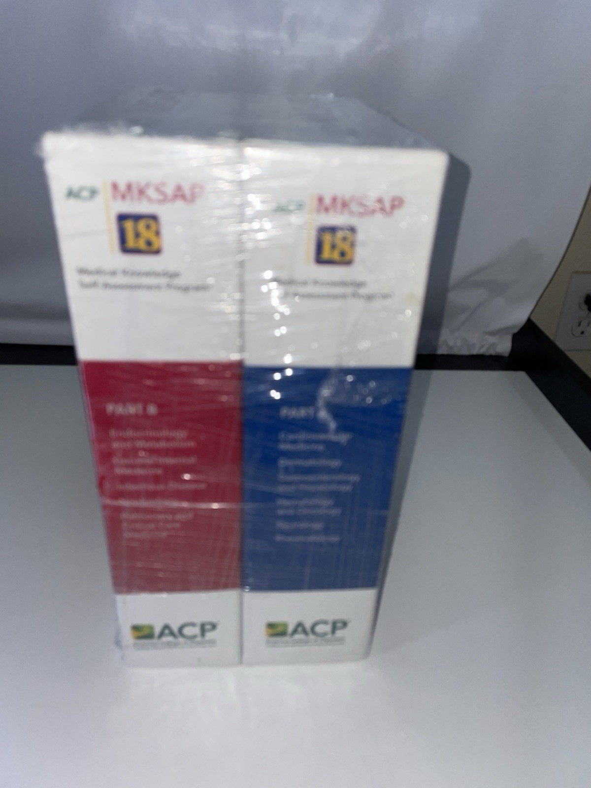 ACP MKSAP 18 Parts A & B 11 Book Set 2018 American College of Physicians TPB🫡