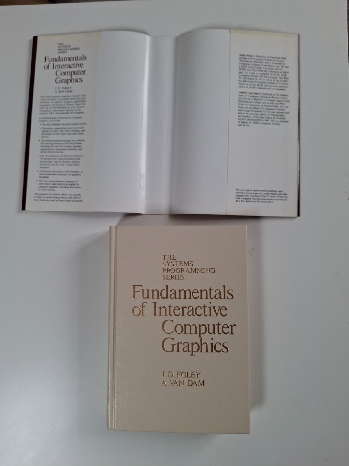FUNDAMENTALS OF INTERACTIVE COMPUTER GRAPHICS (Foley/Van Dam) – 1984 – Hardback