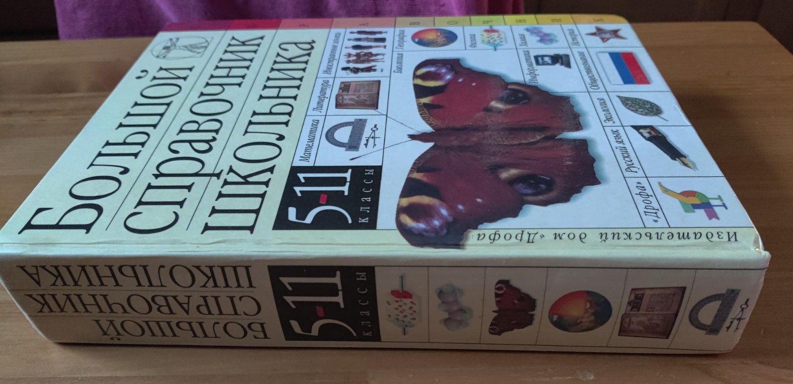 Russian-language Big Encyclopedia for Schoolchildren, grades 5-11, 1100 pages