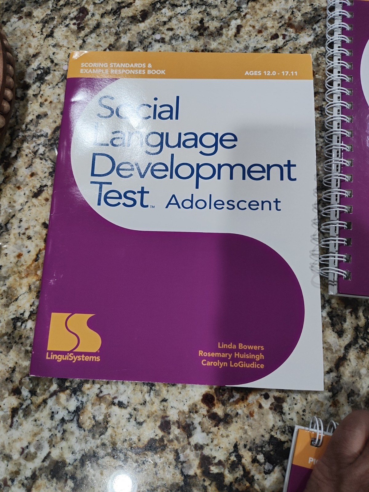 Social Language Development Test-Adolescent