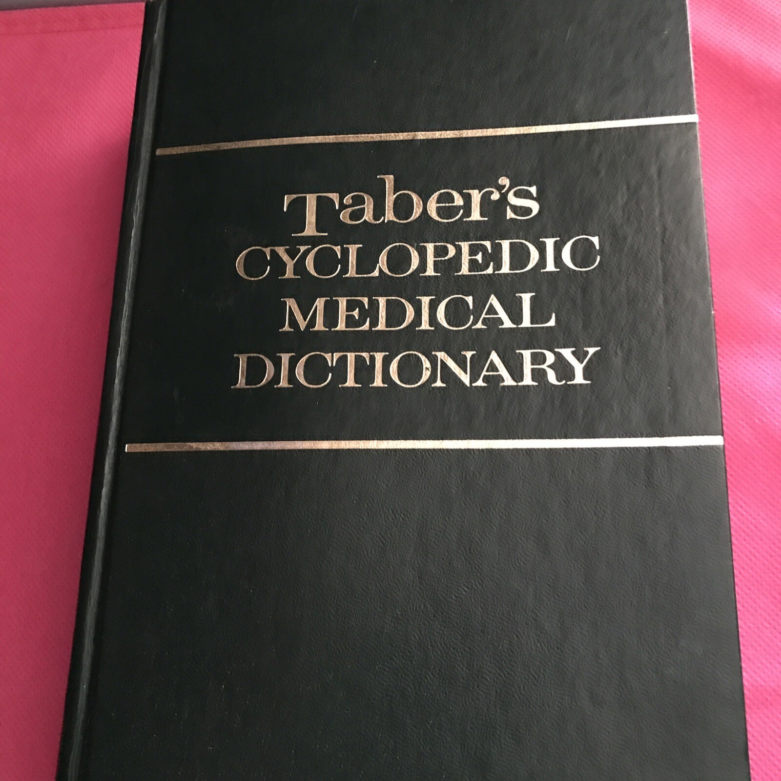 Medical Dictionary, F.A. Davis Co., 14th Edition HC Tabers BOOK