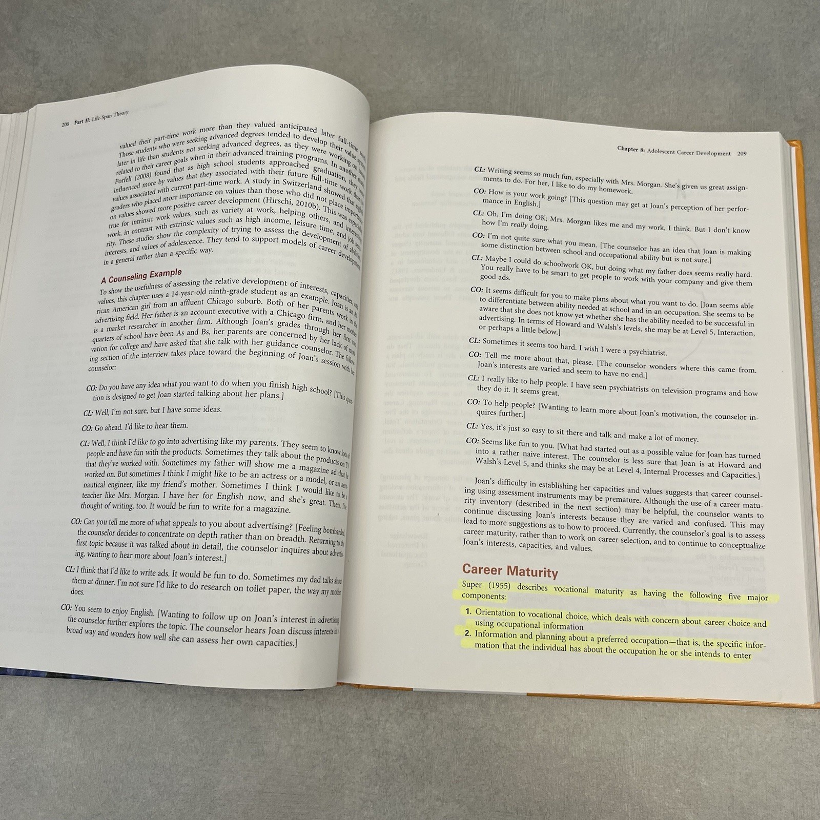 Applying Career Development Theory to Counseling – Richard S Sharf
