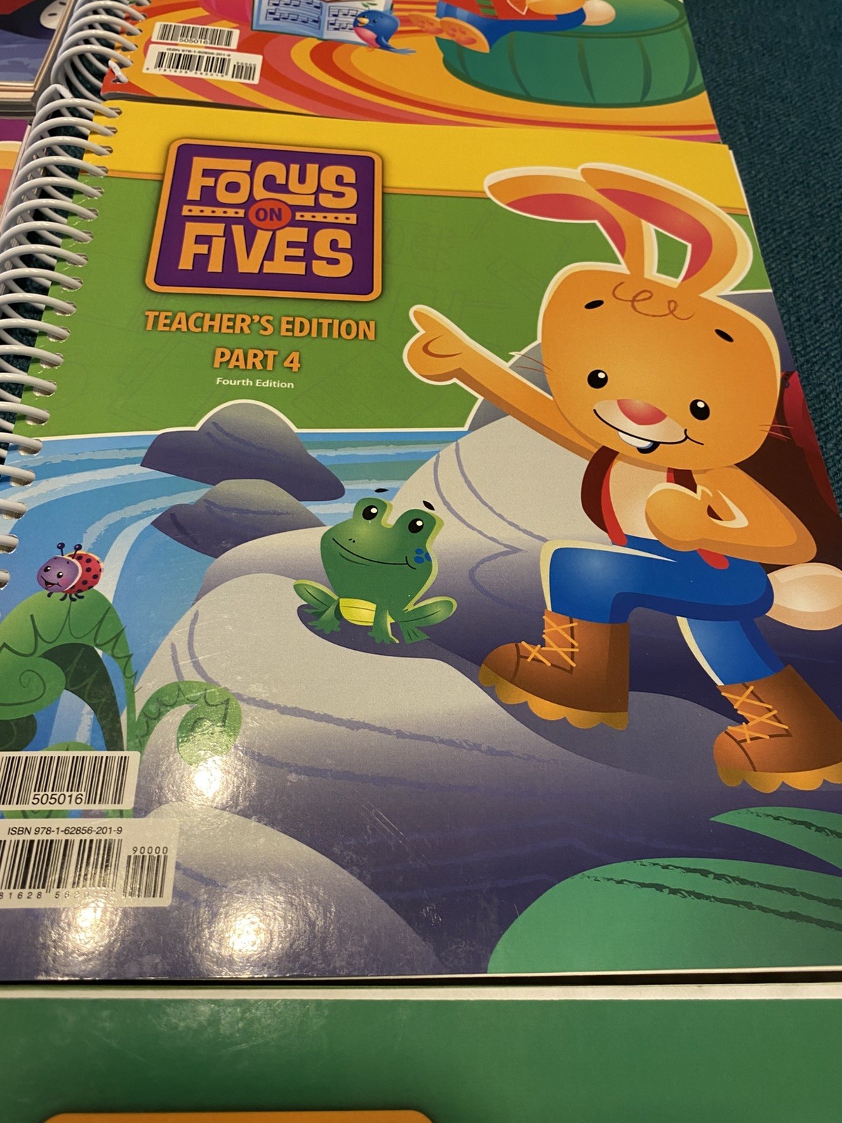 BJU Press K5 Focus On Fives, Teacher’s Edition, Complete Set, 1-6, 4th Edition