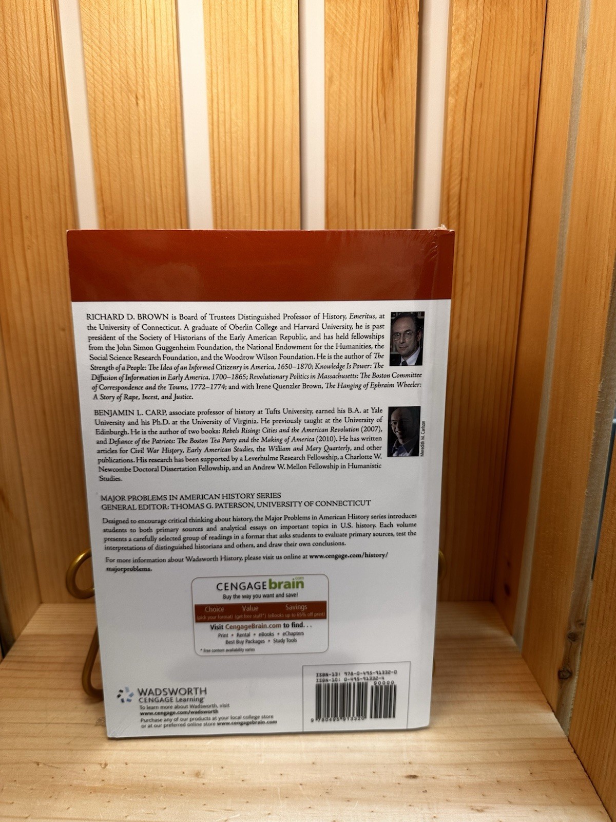Major Problems in the Era of the American Revolution, 1760-1791 LAST SEALED NEW