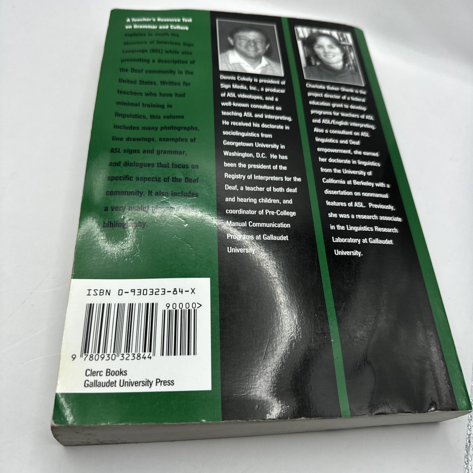 American Sign Language Green Books, a Teacher’s Resource Charlotte Baker Vg