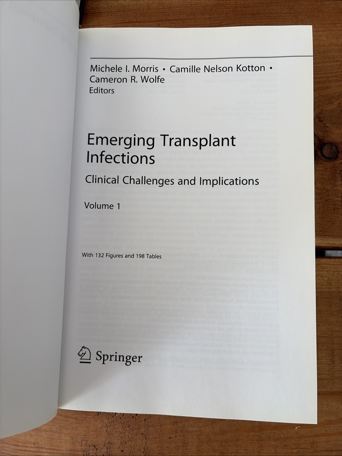 Emerging Transplant Infections Volumes 1-3 Springer Nature