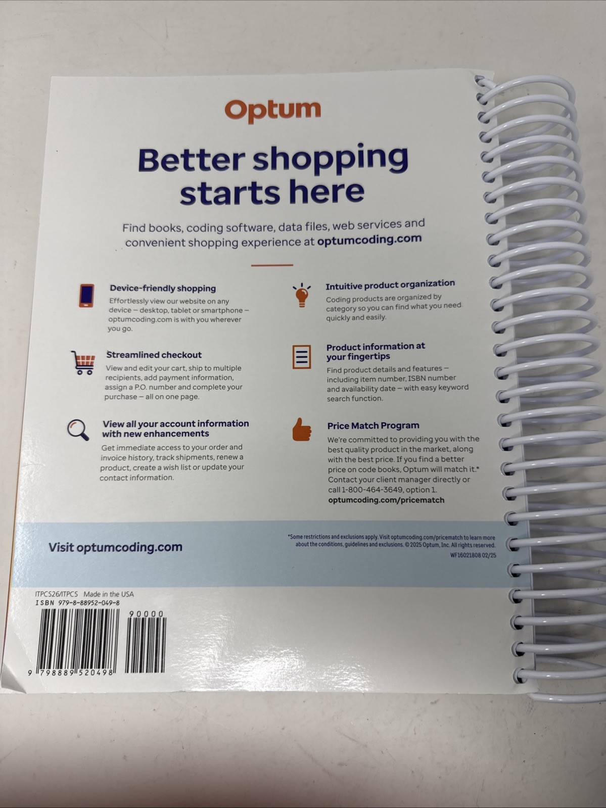 2026 ICD-10-PCS Expert – Spiral by Optum