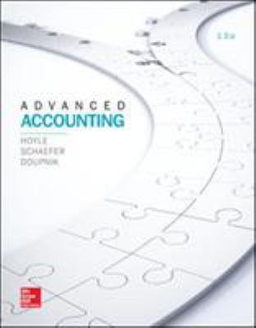 LooseLeaf for Advanced Accounting Ringbound
