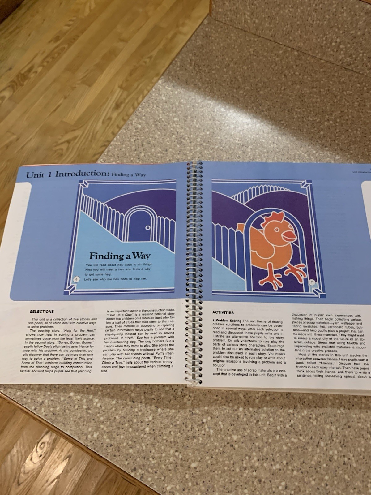 Vintage Teacher’s Edition 1985 – Ginn Across The Fence Grade 1