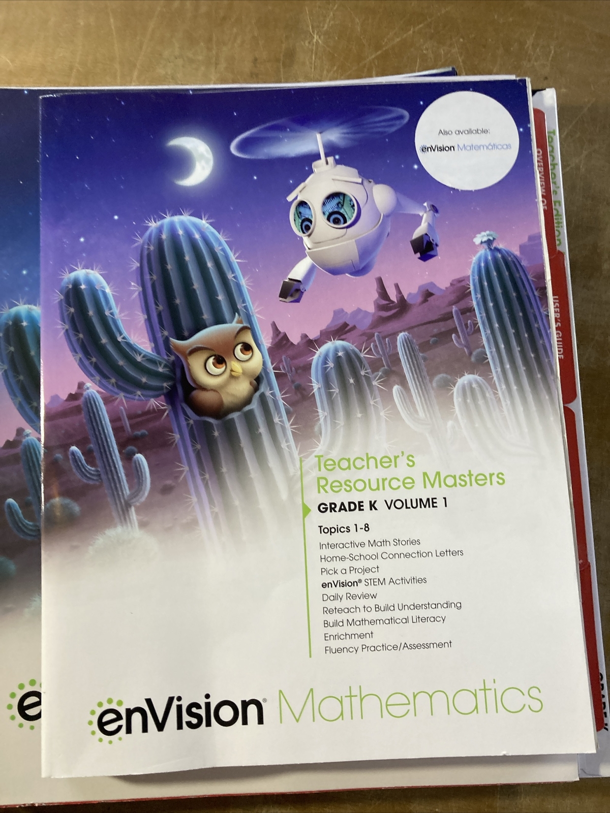 enVision Mathematics Common Core Teacher’s Ed. Gr. K Vol 1 Program Overview Lot