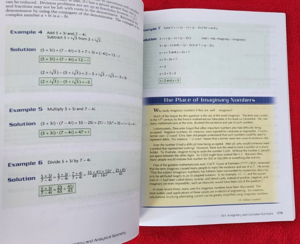 Abeka A Beka Book PRECALCULUS with Trigonometry and Analytical Geometry 11579713