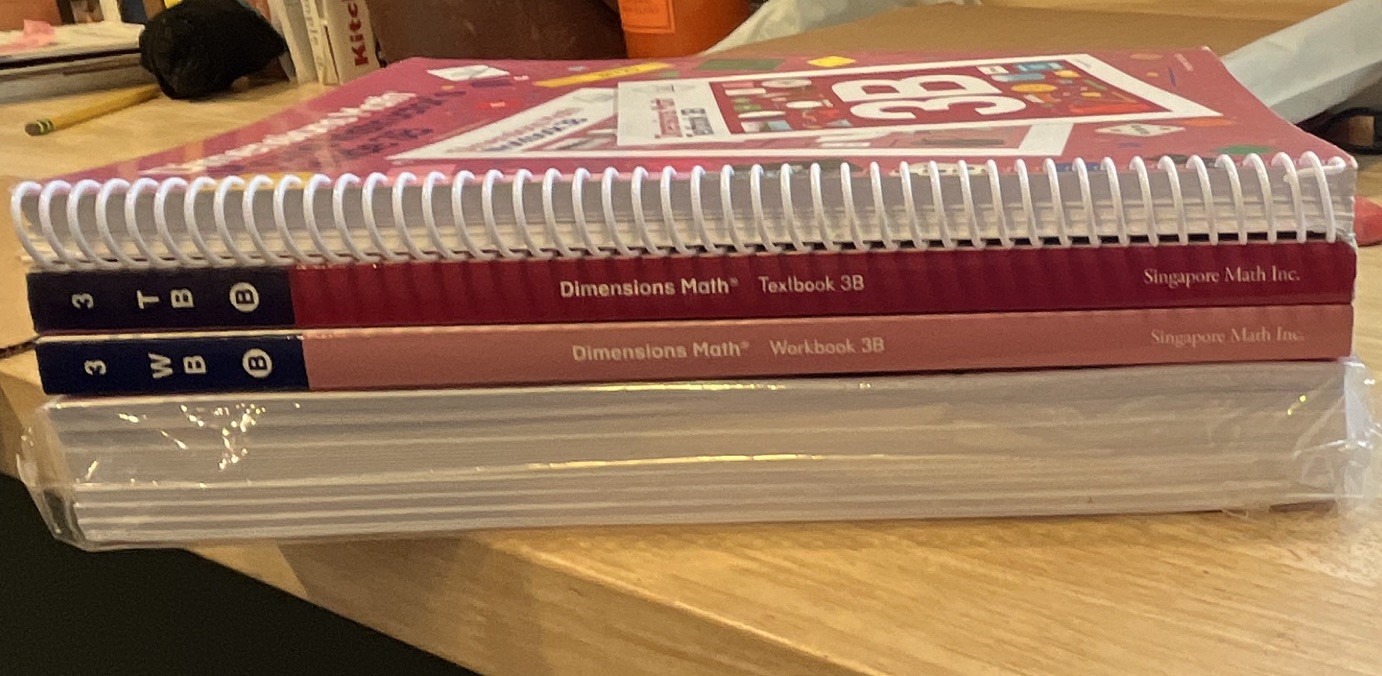 Dimensions Math 3B: Instructor’s Guide, Textbook, Workbook & Printouts