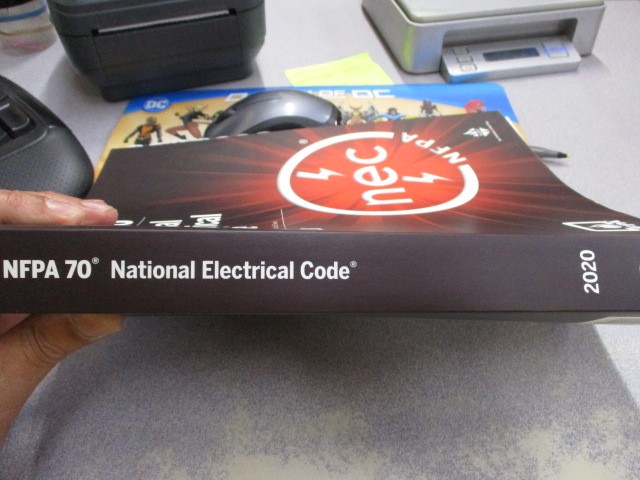 National Electrical Code 2020, (NFPA) National Fire Protection Association