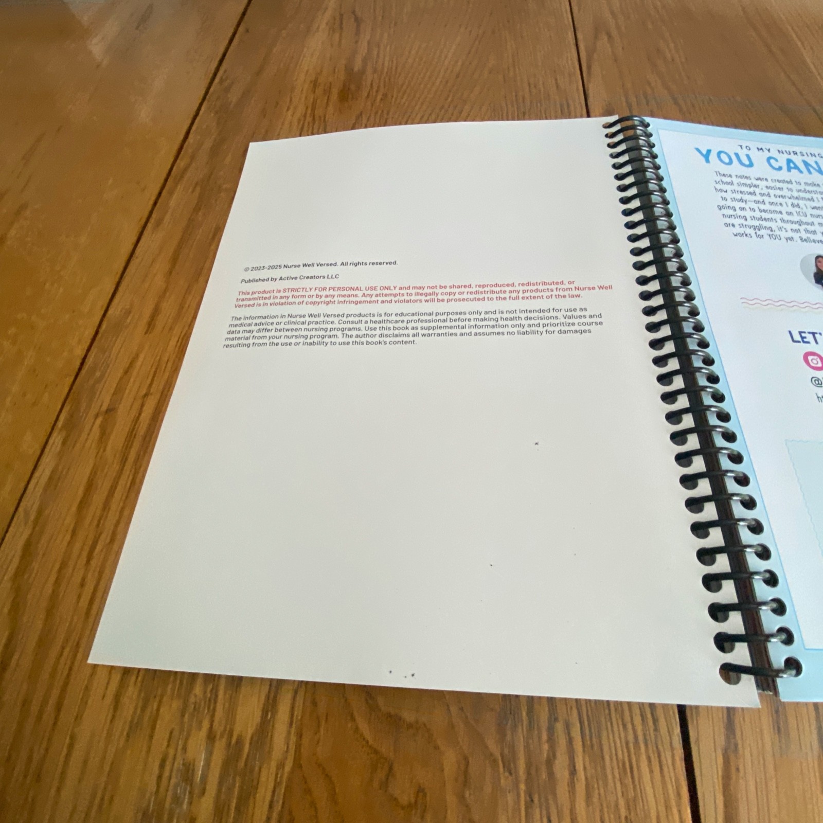 Nursing School Success Bundle Spiral Paperback 2025