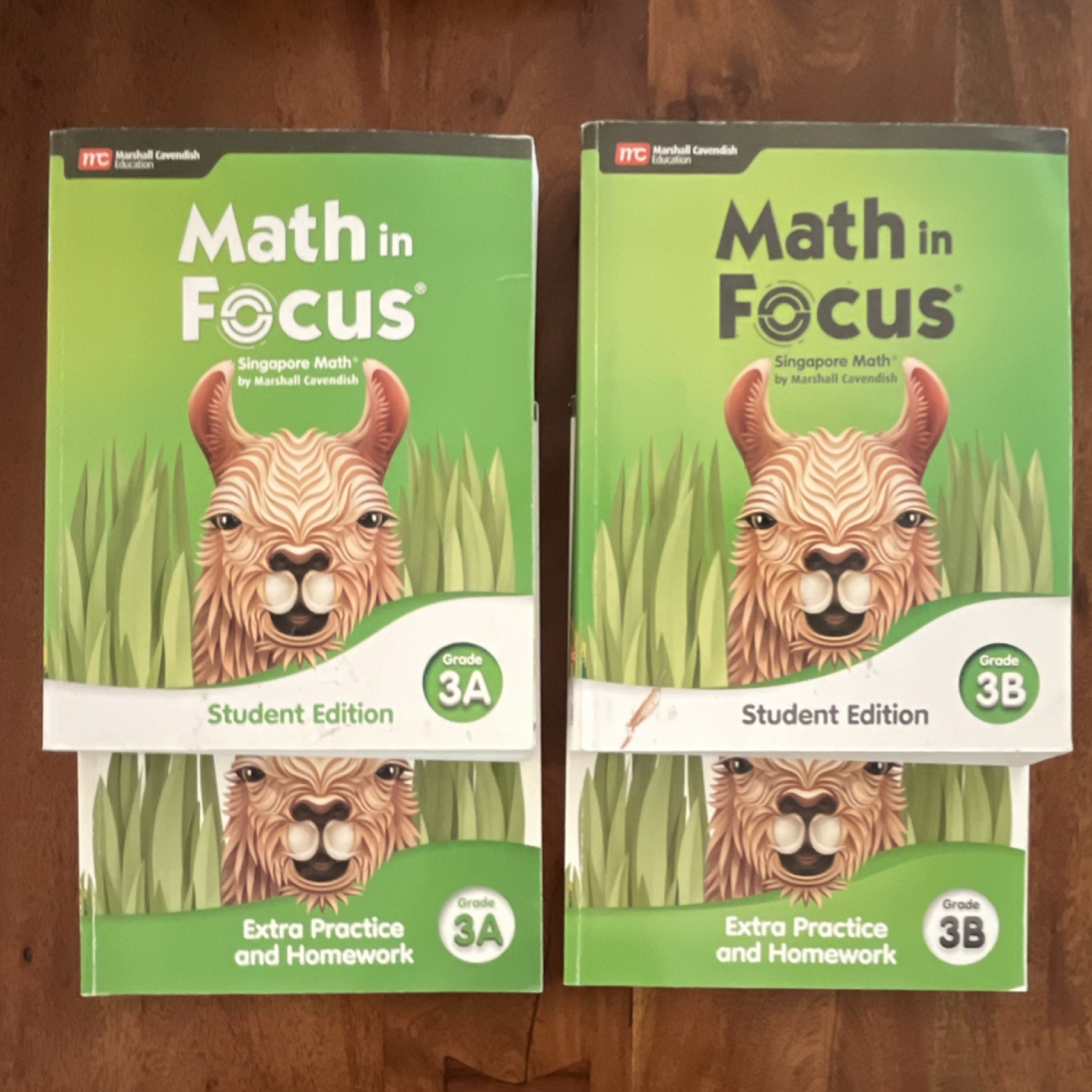 Marshall Cavendish Math in Focus Singapore Math Student Edition 3A & 3B