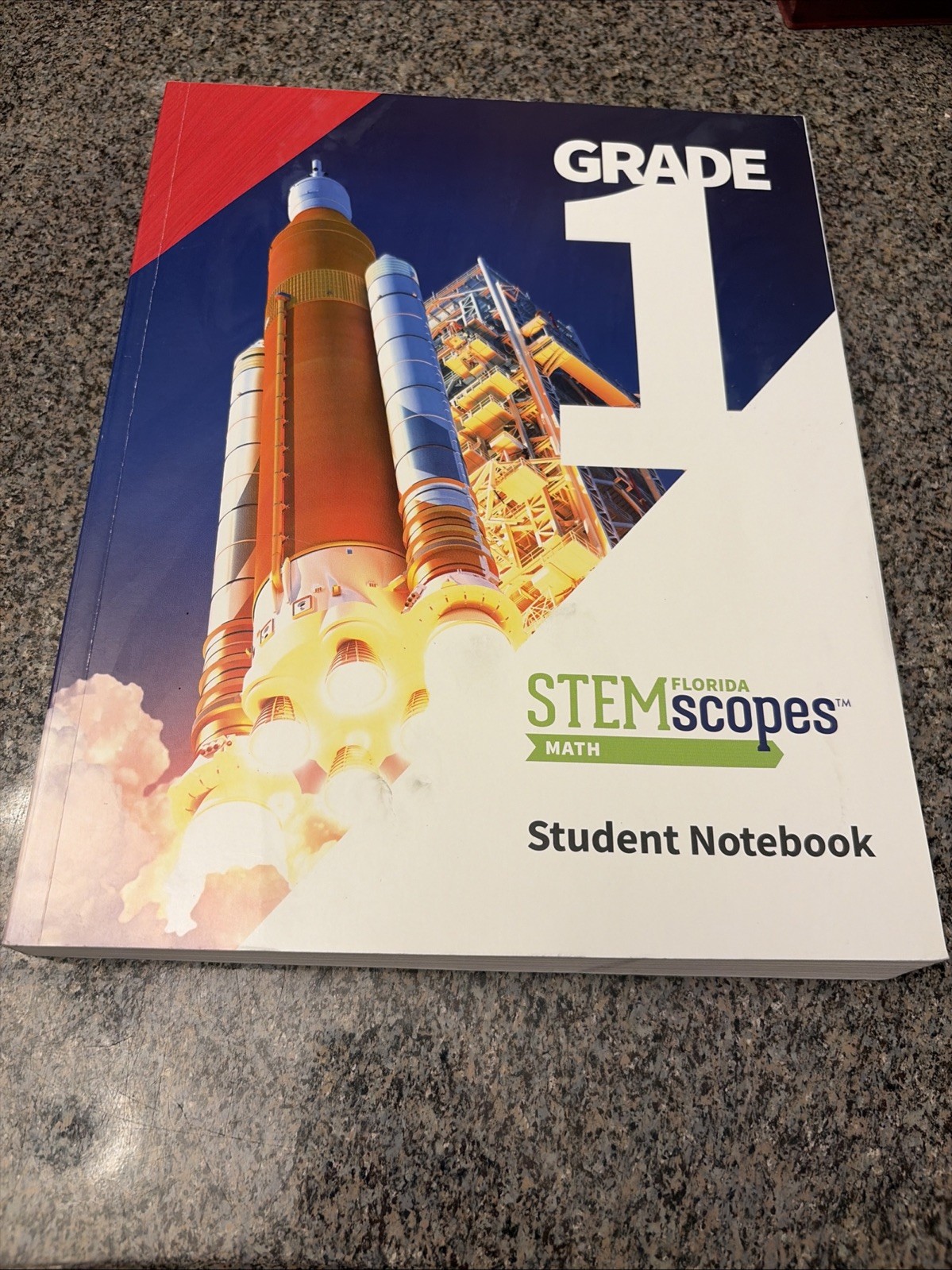 Florida STEMscopes Math Grade 1 Student Notebook, New