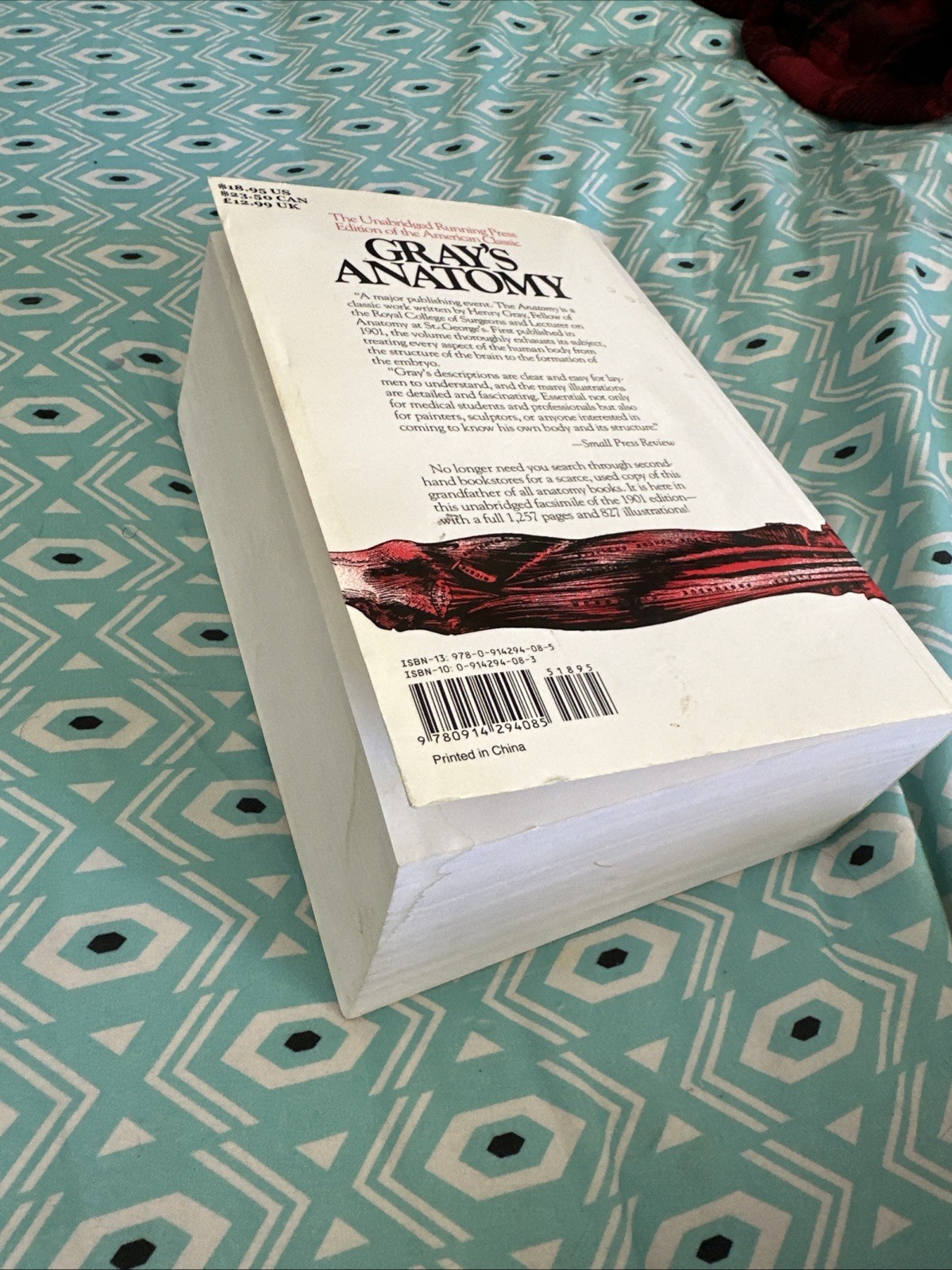 Gray’s Anatomy : The Unabridged Running Press Edition of the American Classic by