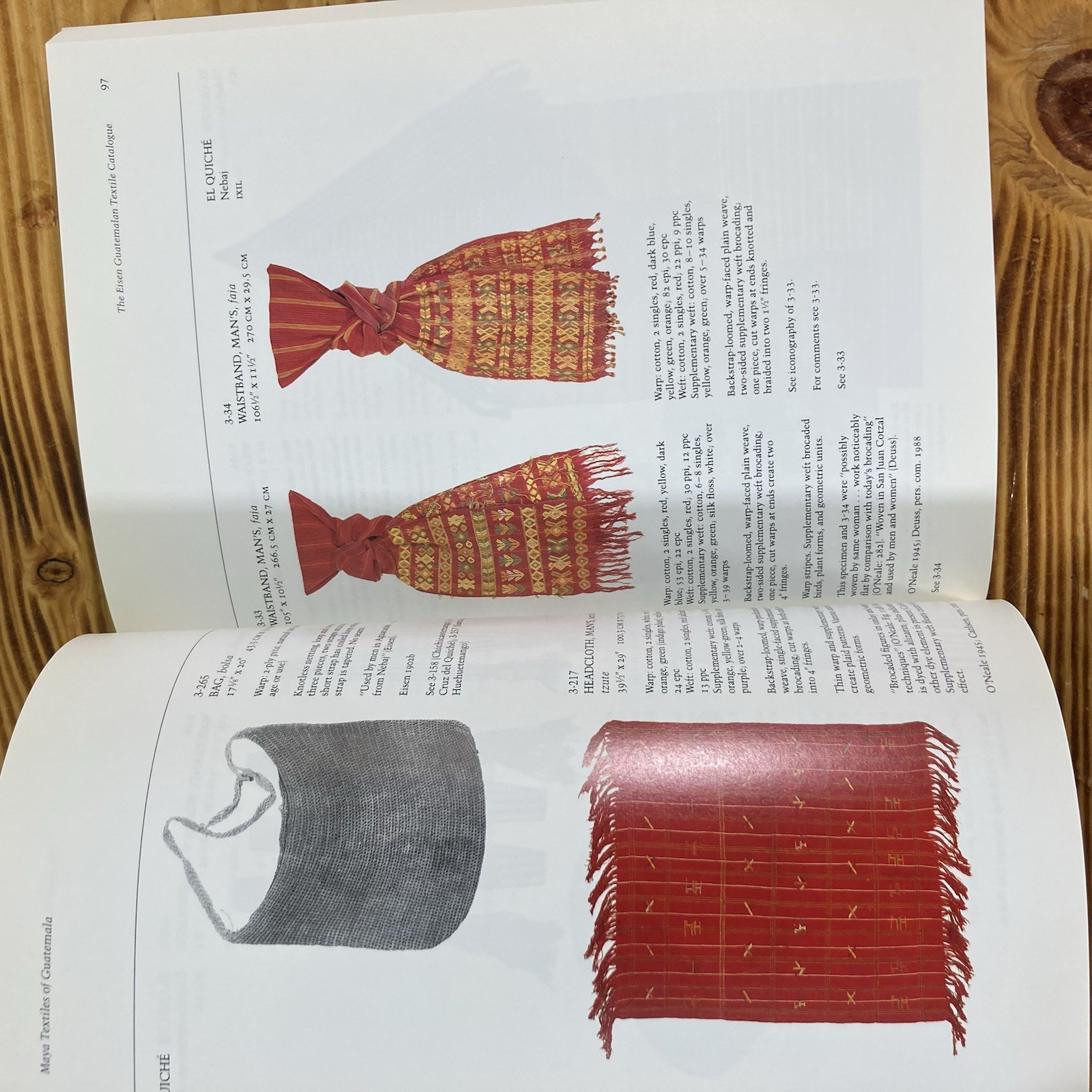 Maya Textiles of Guatemala The Gustavus A. Eisen Collection Schevill 1993 TPB