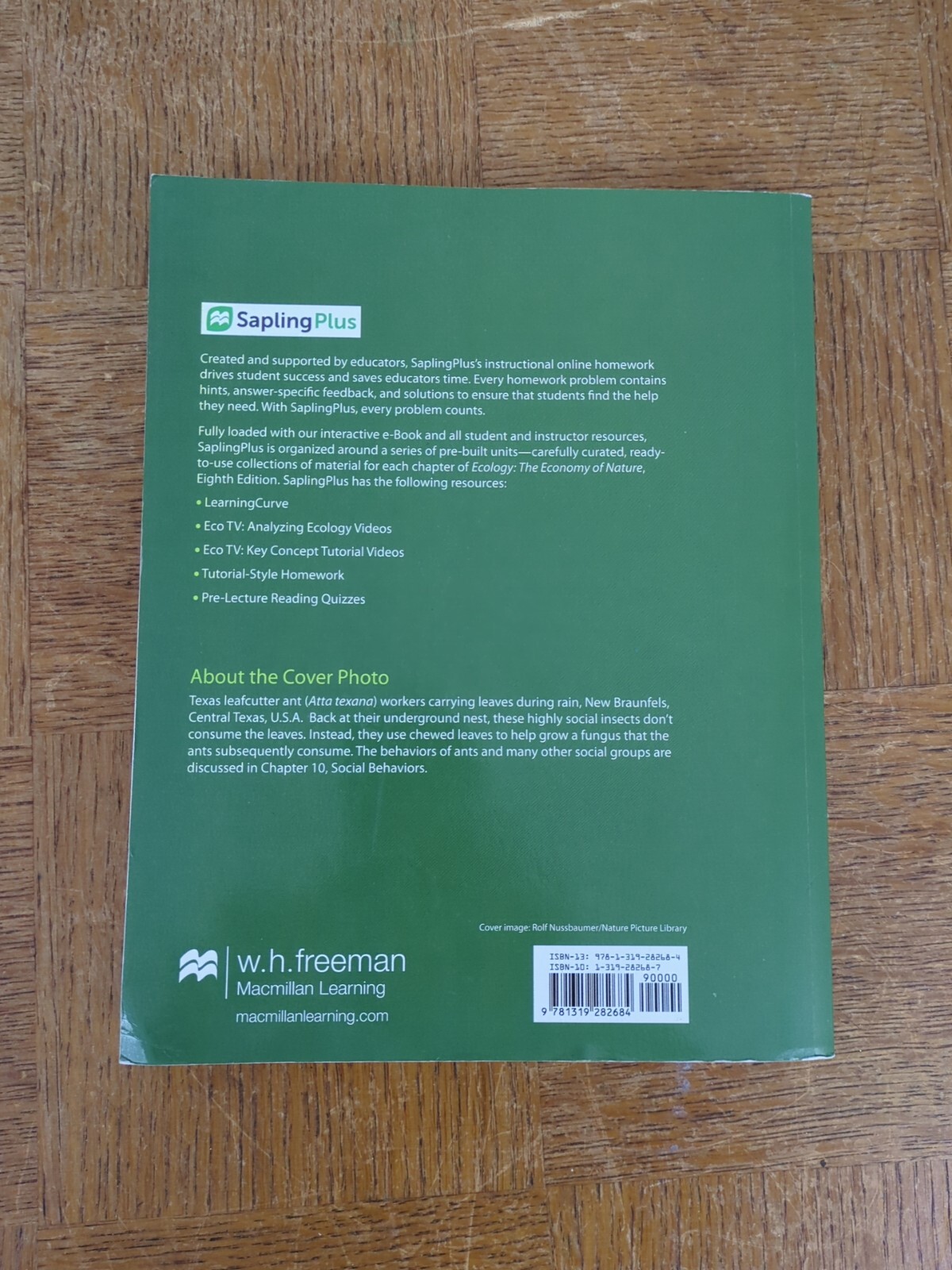 Ecology: The Economy of Nature Paperback Robert E., Relyea, Rick – Acceptable