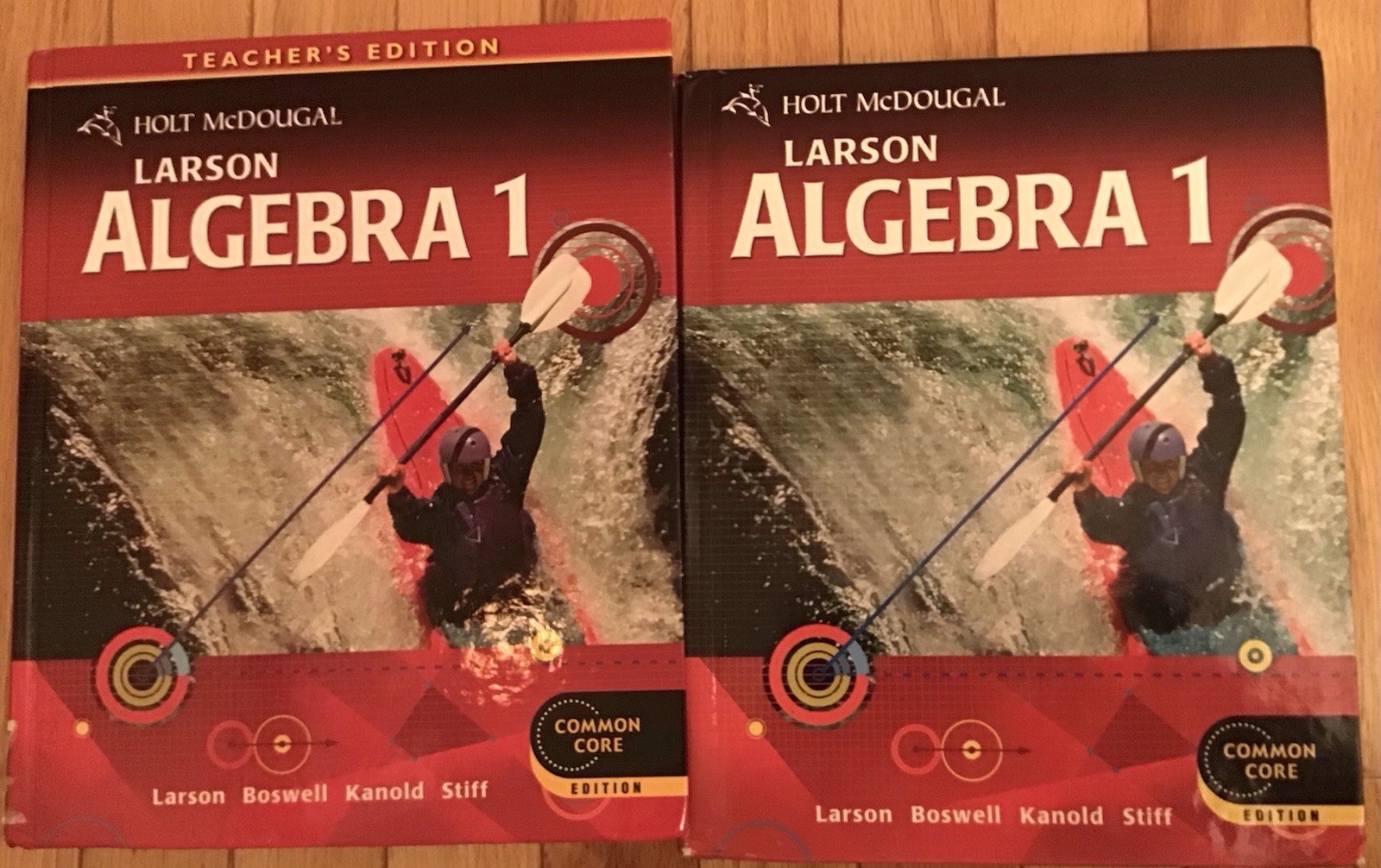 Holt McDougal Larson Algebra 1 Teacher Edition & Student Common Core Homeschool