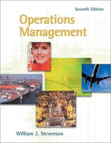Operations Management with Student CD-ROM, Stevenson, William J,Stevenson, Willi