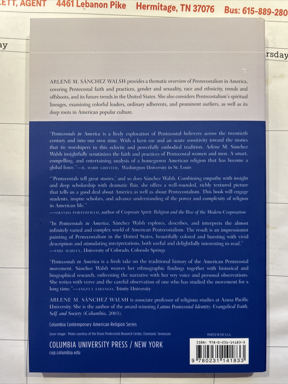 Pentecostals in America – Arlene M. Sanchez Walsh – 2018 – 192 pages