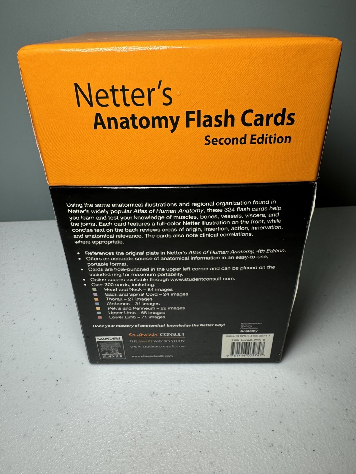 Netter’s Anatomy Flash Cards 2nd Edition – with Student Consult Online Access